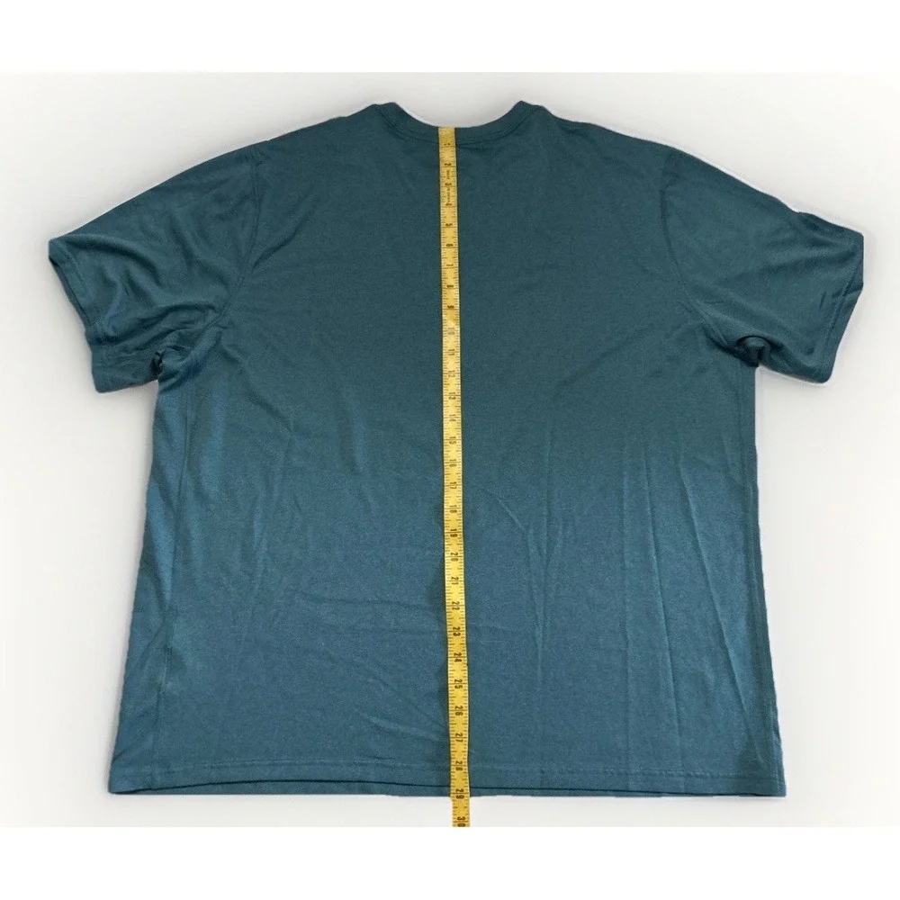 The Nike Tee Just Do It‎ XXL T-Shirt W/ Big & Bold Graphic Blue Green 588561